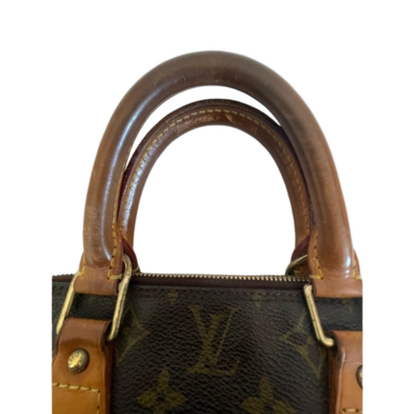 LOUIS VUITTON Monogram Alma PM Handbag and lock and key #344, EUC Normal Wear - Picture 14 of 15